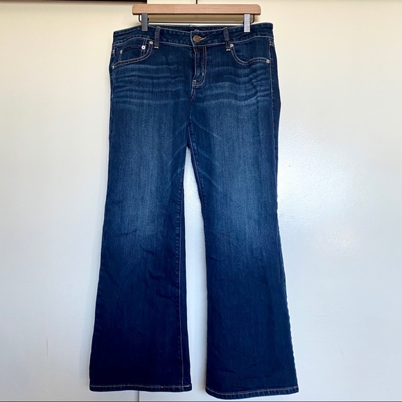 american eagle size 14 jeans in inches